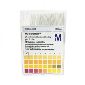 کاغذ Merck 0-14 pH